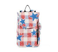 miaozhen Borsa da tennis e badminton grande StorageIndependence Day Buffalo Stars Zipper Borsa da tennis Borsa da palestra per donne, uomini, adolescenti maleta para raqueta Dennis
