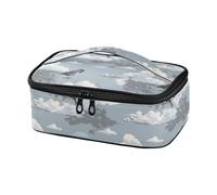 miaozhen borsa da viaggio per il latte materno Nilo Sparrow Cloud Gray bulto de comida para el trabajo