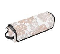 miaozhen Borsa da viaggio per strumenti per capelli caldi con tappetino resistente al calore, organizer per strumenti per capelli di grande capacità, per strumenti caldi, ferro arricciacapelli,
