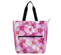 miaozhen Borsa decorativa per bambini Borsa a tracolla per pianoforte per bambini ragazzi ragazze Costa Rica Guaria Morada bellezza Fiori estivi Tasca esterna con cerniera Riutilizzabile Shopping con