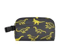 miaozhen Borsa termica per il pranzo per gli uomini Comoda scatola per il pranzo per ragazza con fibbia riutilizzabile borsa per il pranzo per la scuola ufficio campeggio picnic animale dinosauro
