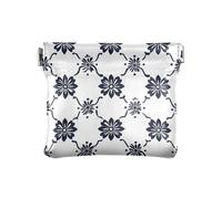 miaozhen Borse cosmetiche nere del modello del monogramma dell'India per i monili portatili della borsa per le signore de mujer para monedas, Modello India Monogram nero, 1 size