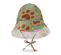 miaozhen Cappelli da sole unisex per bambini, cappello da acqua per ragazzo, con scritta "I Love Cats", verde, UPF 50+, regolabile, da spiaggia
