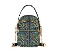 miaozhen Cool Dragon Fantasy Stained Glass trendy donna crossbody con multi tasche borsa per le signore bolso cruzado para mujer