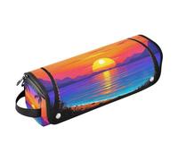 miaozhen Custodia da viaggio 2 in 1 per ferro arricciacapelli con tappetino resistente al calore, grande custodia da viaggio per ferri da stiro e accessori per la cura dei capelli, organizer portatile