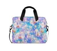 miaozhen Custodia per laptop da 15-16 pollici, simpatica custodia per laptop con divertente orchidea Rhin, meravigliosa borsa da trasporto con cerniera per viaggi di lavoro