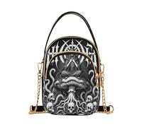 miaozhen Dark Metal Witch Skulls spalla a tracolla alla moda con multi tasche borse per le donne per la moglie bolso cruzado para mujer