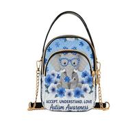miaozhen Elefanti Accettare Capire Amore alla moda borse a tracolla con multi tasche borse a mano per la festa della mamma mariconera para mujer