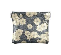 miaozhen Giappone Motivo Floreale Inchiostro Nube Delle Donne Piccola Borsa Della Moneta di Cuoio Impermeabile Mini Sacchetto di Trucco per le, nuvola inchiostro motivo floreale Giappone, 1 size