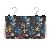 miaozhen Graffiti Cars Cute Table Cabinet Storage Organizer Hanging Organizer Bag Con Tasche per Testiere/Letto a castello organizador para cuarto