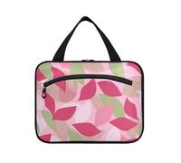 miaozhen Henri Style Leaf Petal Borsa appesa colorata con scomparti con gancio, necessità di design per accessori must haves cartera para maquillaje L, Henri foglia stile petalo colorato, moderno