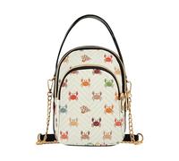 miaozhen Hermit Crabs Ocean Animal alla moda in pelle crossbody con multi tasche borse a mano per le donne per l'esecuzione mariconera para mujer