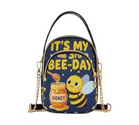 miaozhen It's My 3rd Bee Day 3 Years Old Birthday zaino a tracolla alla moda con tasche multiple borse a mano per le donne per viaggiare bolso cruzado para mujer