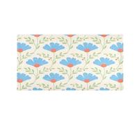 miaozhen Lovely Daisy Flowers Tappetino da bagno antiscivolo tappeto decorativo antiscivolo per ingresso accessori decorazioni 99,1 x 50,8 cm de alfombras para ba?o