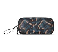miaozhen Nylon Grandi Borse di Matita Camouflage Blu Nero Marrone Ad Alta Capacità Mesh Pen Astuccio Cancelleria Organizzatore per le Donne del Liceo estuche para