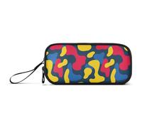 miaozhen Nylon Matita Bag Con Manico Camouflage Rosso Giallo Alta Capacità Matita Caso Cancelleria Organizzatore per Scuola Superiore Infermiera estuche para