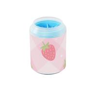 miaozhen Pastello Pesca Fragola Riutilizzabile Paw Cleaner Morbido Silicone Spazzola Piedi Macchina di Pulizia per Cani di Piccola Media & Gatto Razze kit de limpieza para Perros