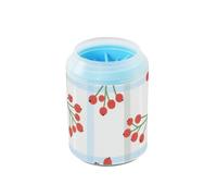 miaozhen Pastello Semplice Floreale Portatile Cane Rondella Del Piede Del Silicone Spazzola Morbido Animali Da Bagno Spazzola per Cani di Piccola Media & Gatto Razze kit de limpieza para Perros