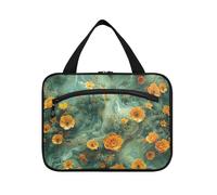 miaozhen Post-impressionismo Moss Marigold appeso oggetto personale borsa da viaggio con gancio, moda designer per accessori must haves bolso de para mujer L, post-impressionismo Moss Marigold