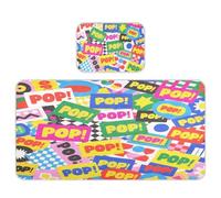 miaozhen raffreddamento del materasso del bambino protettore pad 28 "x 52" traspirante colorato fumetto pop moda letto pad usa e getta per bambino e bambino