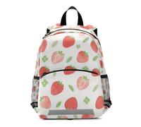 miaozhen Red Strawberry Light Pink bambino ragazzo zaino per 2 anni petto clip libro borse per 6-8 anni para bebes varon