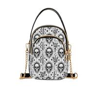 miaozhen Skull and Rose Old School Tattoo trendy autunno crossbody con multi tasche borse da donna per viaggiare mariconera para mujer