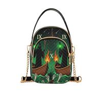 miaozhen Tarocchi Carta Grim Reaper Horror Halloween alla moda borsa a tracolla per le donne crossbody con multi tasche borsa a mano per le donne signore bolso cruzado para mujer