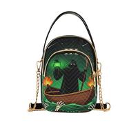 miaozhen Tarocchi Grim Reaper Gothic Horror Halloween alla moda borse a tracolla alla moda per le donne con multi tasche borsa per l'esecuzione mariconera para mujer