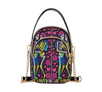 miaozhen Tarocchi Scheletri Lesbiche borse a tracolla alla moda per le donne con multi tasche borse a mano per viaggiare bolso cruzado para mujer
