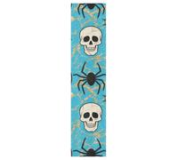 miaozhen Terrificante blu zucca di Halloween Skull Griptape skateboard impermeabile Fusion Scooter Grip Tape Longboard Grip Tape antiscivolo Cruiser 33 × 9 pollici lija para patineta