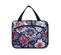 miaozhen Vintage Bohemian Flowers Batik Paisley Kraken Wine borsa da appendere per gli uomini che viaggiano con gancio, designer pieghevole per gli elementi essenziali per le donne cartera para