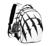 miaozhen Zainetto per bambini, motivo: mostri neri, Black Monsters Scratch | per Ragazzi Ragazze Travel Daypacks bulto para viajar