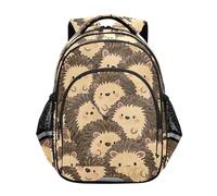 miaozhen Zaino casual per bambini Ragazzo/Ragazza Toy Bag Childs Travel Daypacks Cute Cartoon Hedgehog mochilas escolares para ninas de 12 anos M 16L