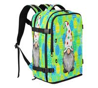 miaozhen Zaino da viaggio Essentials da viaggio per uomo da lavoro 20L | Leggero Computer Bag Divertente Pasqua Gnome Nordic Bright Viaggio Essentials Per Le Donne Lavoro mochilas para mujer 20L
