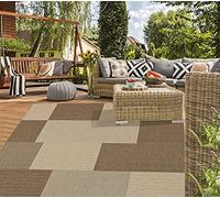 Mia's Teppiche Lara Tappeto, Polypropylene, Brown D3, 160 x 220 cm