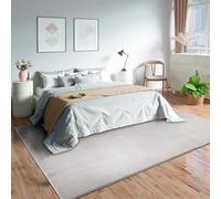 Mia's Teppiche Olivia per soggiorno/camera da letto - lavabili - 120 cm Rotondo, Sabbia