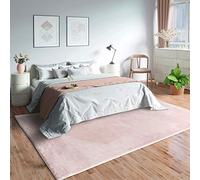 Mia's Teppiche Olivia per soggiorno/camera da letto lavabili - 120x160 cm, Rosa