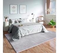 Mia's Teppiche Olivia per soggiorno/camera da letto - lavabili - 160x220 cm, Grigio