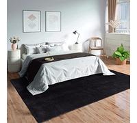 Mia's Teppiche Olivia per soggiorno/camera da letto - lavabili - 60x110 cm, Nero