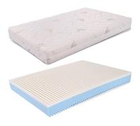 miasuite i sogni italiani Lupin II 120x200 H22 Memory, Aloe Vera, Bianco, alla Francese