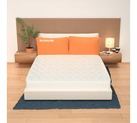 AILIME SRL Materasso Matrimoniale Memory 160X195 Alto 25 CM Ortopedico con Dispositivo Medico Materasso Like