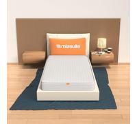 miasuite i sogni italiani Materasso Singolo Ortopedico 90x200 altezza 16 Cm - in Waterfoam con Dispositivo Medico - Primavera