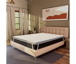 miasuite i sogni italiani - Topper 170x190cm, Memory, Correttore alto 7 cm - 7 zone differenziate, Rivestimento Sfoderabile, Lavabile, Dispositivo Medico, 100% Made in Italy, Topper One