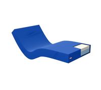 MiaSuite Materasso geriatrico Singolo, 80x190, in Memoryfoam, Alto 16 cm - Sfoderabile, Rivestimento Sanitario Impermeabile e Lavabile