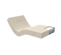 MiaSuite Materasso geriatrico singolo, 90x200, in Memoryfoam, Alto 16 cm - Sfoderabile, Rivestimento Sanitario Impermeabile e Lavabile