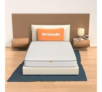 miasuite i sogni italiani Materasso Memory Alla Francese 140x190, Alto 20 cm - 100% Made in Italy - Anallergico, Antibatterico, Antiacaro - Ortopedico, Dispositivo Medico | Primavera H20