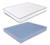 miasuite i sogni italiani Materasso Memory Matrimoniale 165x200, Alto 16 cm - 100% Made in Italy - Anallergico, Antibatterico, Antiacaro - Ortopedico, Dispositivo Medico | Primavera H16