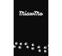 Miawmo: Lovely cat paw print pattern notebook for everyday use. Making plans, keeping track of your ideas, writing memos, 5x8 inch, 110 pages.