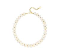 MIAZQ Collana con perline arcobaleno da donna, collane bohémien, collana grossa per vacanze estive, collana girocollo colorata con perline, One size, Resina, Non pietra preziosa