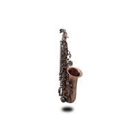 Mib Mi Bemolle Sassofono Contralto Professionale Bronzo Rosso Bend Sax Key Carve Pattern Con Custodia Accessorio Per Sax